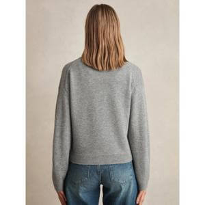 REISS Mila Wool-Cashmere Button Cardigan